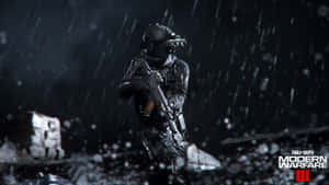 Modern Warfare3 Soldierin Rain Wallpaper