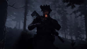 Modern Warfare4 Soldier Night Patrol Wallpaper