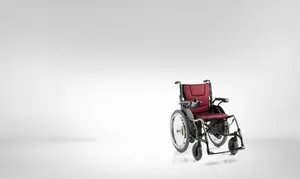 Modern Wheelchair White Background Wallpaper