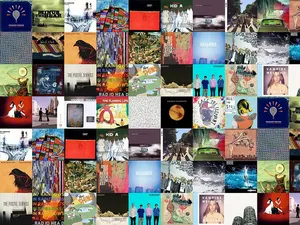 Modest Mouse Album Cover Art Collection Wallpaper