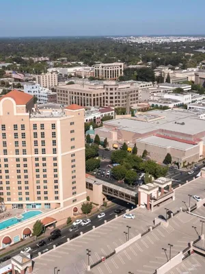 Modesto Cityscape Aerial View Wallpaper