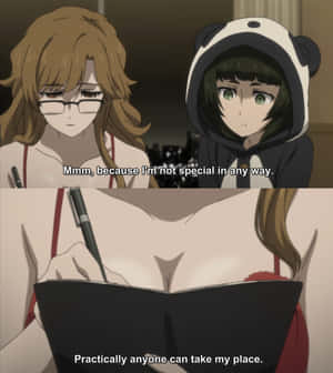 Moeka Kiryu - Mysterious And Timid Beauty From Steins;gate Wallpaper