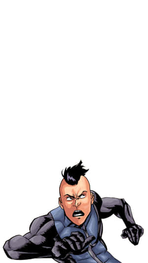 Mohawk Mark Action Pose Wallpaper