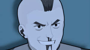 Mohawk Mark Character Art Wallpaper