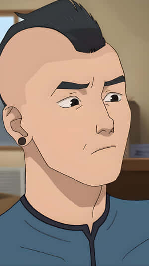 Mohawk Mark Character Profile Wallpaper