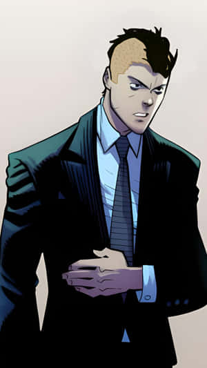 Mohawk Mark Character Profile Wallpaper