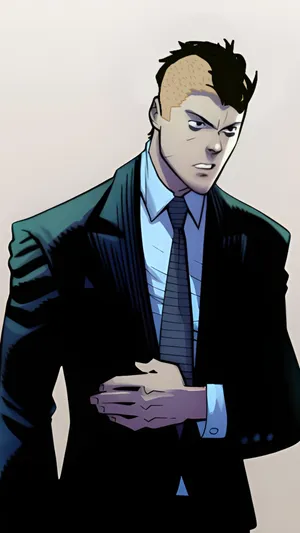 Mohawk Mark Character Profile Wallpaper