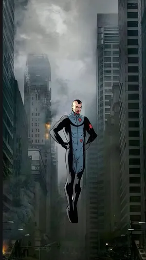 Mohawk Mark Hero Pose Wallpaper