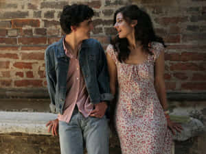 Moment Of Love - Elio And Oliver In Call Me By Your Name Wallpaper