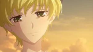 Momiji Sohma Sunset Smile Wallpaper