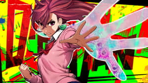 Momo Ayase Action Pose Wallpaper