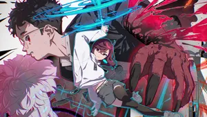 Momo Ayase Action Scene Wallpaper