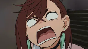 Momo Ayase Shocked Expression Wallpaper