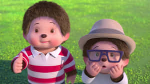 Monchhichi Characters Together Wallpaper