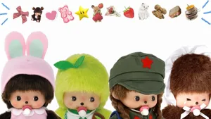 Monchhichi Collectible Dolls Wallpaper