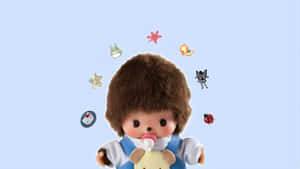 Monchhichi Doll With Accessories Wallpaper