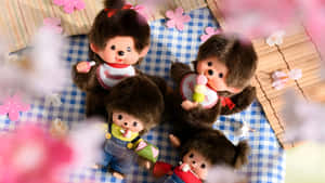 Monchhichi Dolls Collection Wallpaper