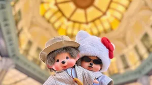 Monchhichi Dolls In Costume Wallpaper
