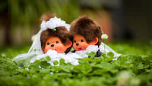 Monchhichi Wedding Dolls Wallpaper