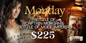Monday Captain Morgan Moet Imperial Deal Advertisement Wallpaper