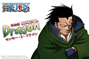 Monkey D Dragon One Piece Poster Wallpaper