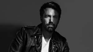 Monochromatic Ben Affleck Wallpaper