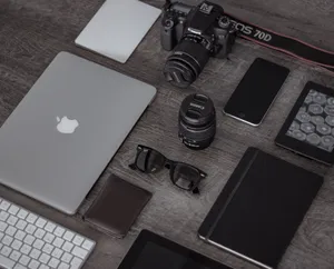 Monochromatic Professional Photography Kit Wallpaper