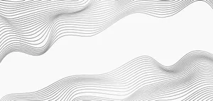 Monochrome Abstract Wave Pattern Wallpaper
