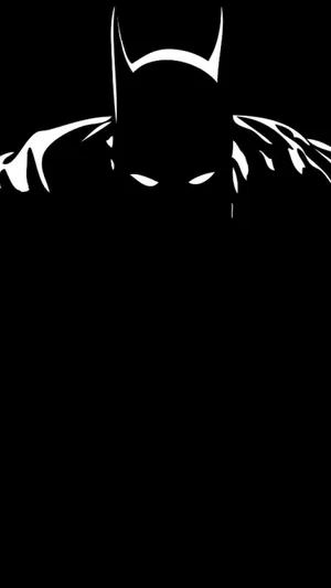 Monochrome Art Of Batman Dark Iphone Wallpaper
