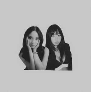 Monochrome Duo Portrait Wallpaper