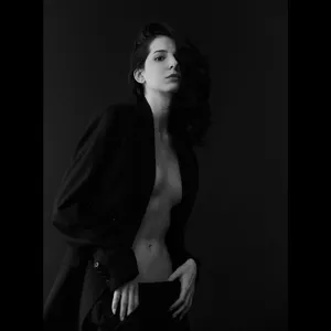 Monochrome_ Elegance_ Portrait Wallpaper