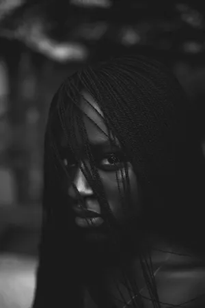 Monochrome_ Elegance_ Portrait Wallpaper