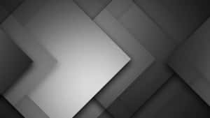 Monochrome Geometric Layers Wallpaper