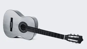 Monochrome Guitar In Its Glory Wallpaper