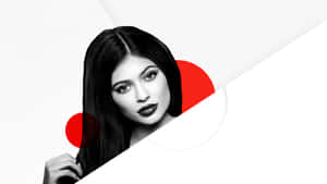 Monochrome Kylie Jenner Wallpaper