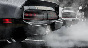 Monochrome Pontiac Firebird Trans Am Wallpaper