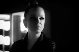 Monochrome Portrait Shirley Manson Wallpaper