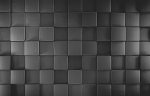 Monochrome3 D Squares Pattern Wallpaper