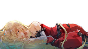 Monogatari Sleeping Kiss Shot Wallpaper