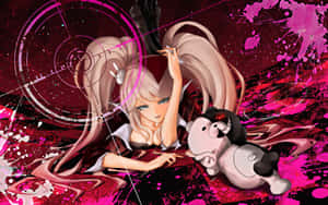 Monokuma And Junko Enoshima Wallpaper