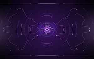 Monolithic Structure In Futuristic Design Wallpaper