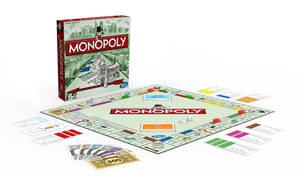 Monopoly Game Silver Set Wallpaper