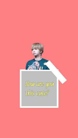 Monsta X Hyungwon Cute Wallpaper