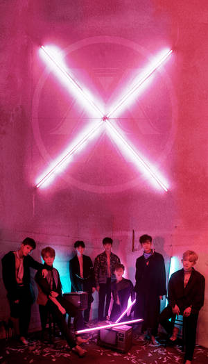 Monsta X Neon Wallpaper