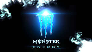 Monster Energy Logo Dynamic Light Effect Wallpaper