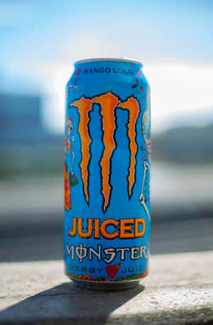 Monster Energy Mango Loco Juiced Can Wallpaper