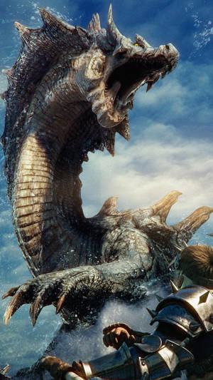 Monster Hunter Iphone Sea Serpent Wallpaper