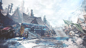 Monster Hunter World Iceborne Seliana Headquarters Wallpaper