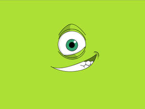 Monsters Inc Mike Wazowski Face Wallpaper