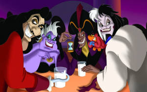 Monstrous Disney Villains Wallpaper